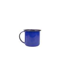 Caneca Xícara Esmaltada no 6 160ML Azul atóxico ESMALTADOS SILVA 2254 