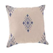 Almofada Portuguesa II 45x45 Bege e Azul