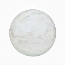 Bola Decorativa Espressione Branca e Cinza