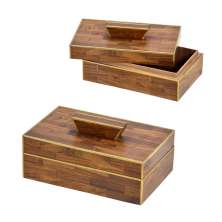 Caixa Decorativa Espressione Madeira 21x14 cm