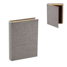 Caixa de Livros Decorativa II Cinza