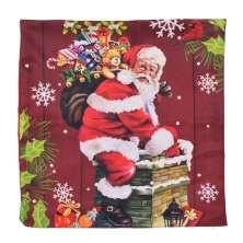 Capa de Almofada Natal Vermelha