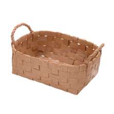 Cesta Decorativa Espressione Marrom 22 cm
