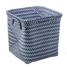 Cesta Decorativa Lima VII Azul e Branca
