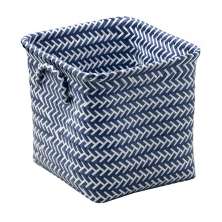 Cesta Decorativa Lima VIII Azul e Branca