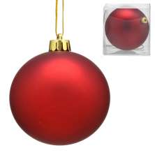 Bola Natalina Espressione Vermelha 20 cm