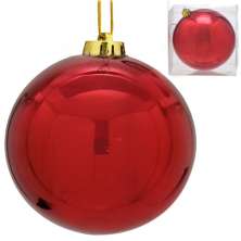 Bola Natalina Espressione Vermelha 25 cm