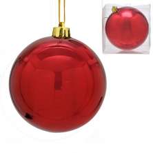 Bola Natalina Espressione Vermelha II 15 cm