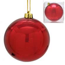 Bola Natalina Espressione Vermelha II 20 cm
