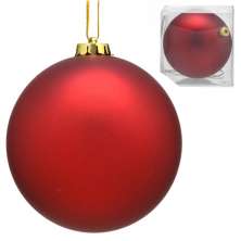 Bola Natalina Espressione Vermelha II 25 cm