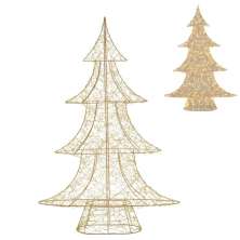 Árvore de Natal Espressione com Luz Dourada 80 cm Bivolt