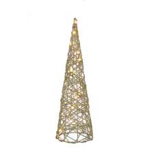 Árvore de Natal com Luz Espressione Dourada 40 cm