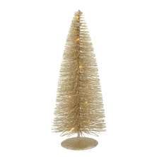 Árvore de Natal de Mesa com LED Espressione Dourada 32 cm