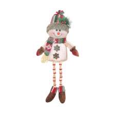 Enfeite Natalino Espressione Boneco de Neve Branco 44 cm