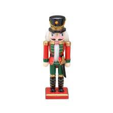 Enfeite Natalino Espressione Soldado Vermelho e Verde 21 cm