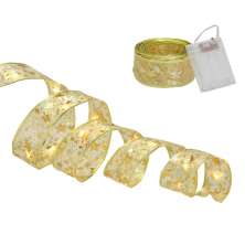 Fita Natalina Com LED Espressione Dourada 1000 cm