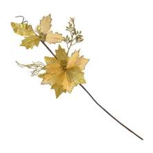 Flor Natalina II Dourada