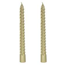 Kit com 2 Velas I Dourado