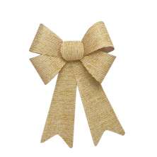 Laço Natalino Espressione Christmas Areia 35x23 cm