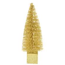Miniárvore de Natal Espressione Dourada 23 cm
