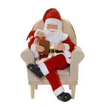 Papai Noel Musical com Luz Colorido