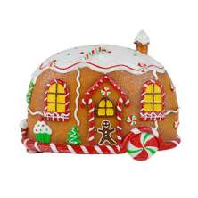 Enfeite Casa Ginger I Marrom