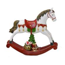 Enfeite Cavalo Natalino I Branco