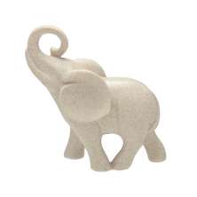 Escultura Decorativa Elefante Areia