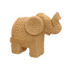 Escultura Decorativa Elefante III Espressione Marrom