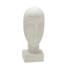 Escultura Decorativa Face Areia