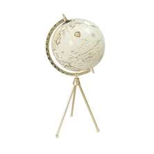 Globo Decorativo Espressione Dourado e Off White