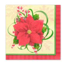 Guardanapo de Papel 20 Folhas Flor Natal Colorido