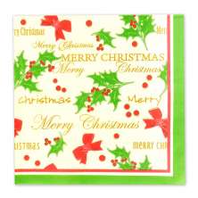 Guardanapo de Papel 20 Folhas Merry ChristimasColorido