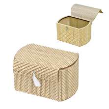Kit com 2 Caixas Decorativas Espressione Marrom