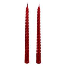 Kit com 2 Velas Espiral Vermelho