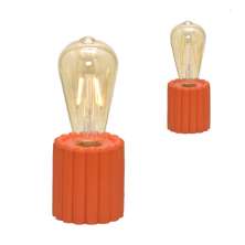 Luminária De Mesa com Led Laranja