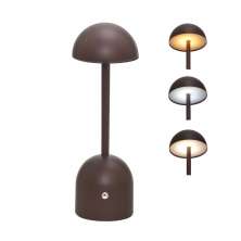 Luminária de Mesa Led Marrom