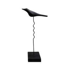 Pássaro Decorativo Espressione Preto