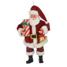 Papai Noel de Pendurar IV Vermelho e Branco