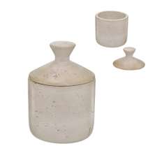 Potiche Decorativo Espressione Bege 11 cm