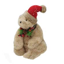 Urso Natalino Decorativo III Marrom