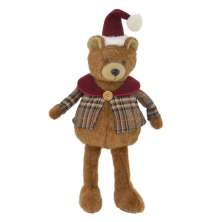 Urso Natalino Decorativo IV Marrom
