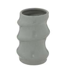 Vaso Decorativo Curvas III Cinza