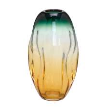 Vaso Decorativo Espressione Ambar e Verde
