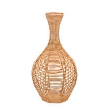 Vaso Decorativo Ratan Espressione Marrom