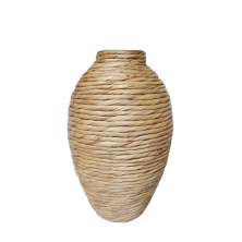 Vaso Decorativo Ratan IV Palha