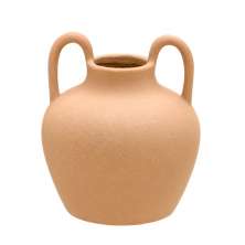 Vaso Decorativo em Cerâmica Espressione IV Marrom