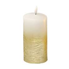 Vela Decorativa Luz I Dourada