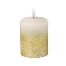 Vela Decorativa Luz II Dourada