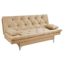 Sofá cama Austria reclinável 3 pocições Suede Chocolate Essencial Estofados